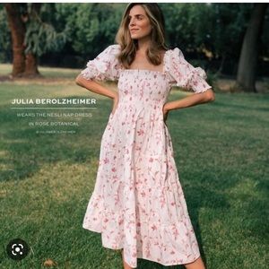 EUC. Size Small. Hill House Home Nap Dress Nesli in Rose Botanical